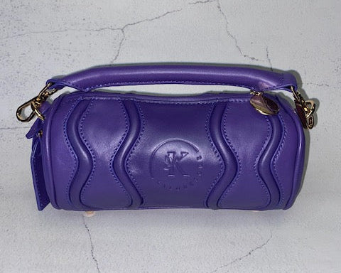 Deep Purple Dottie Handbag